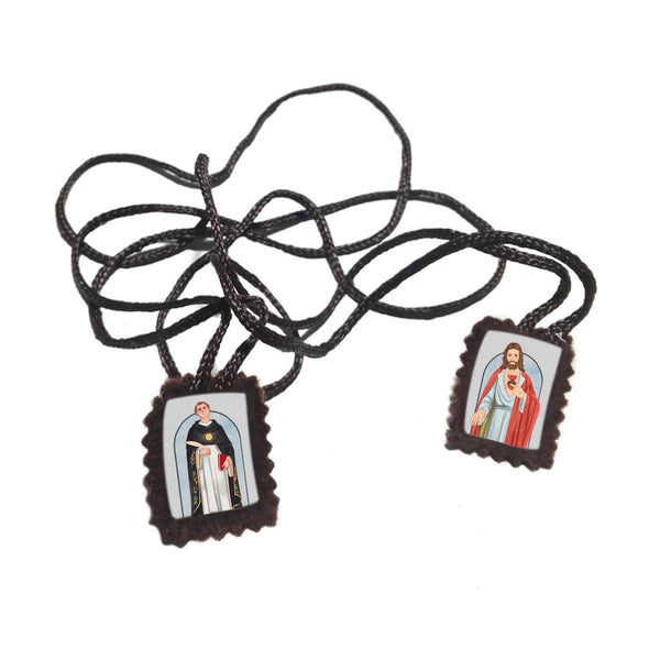 Saint Thomas Aquinas Fabric Scapular