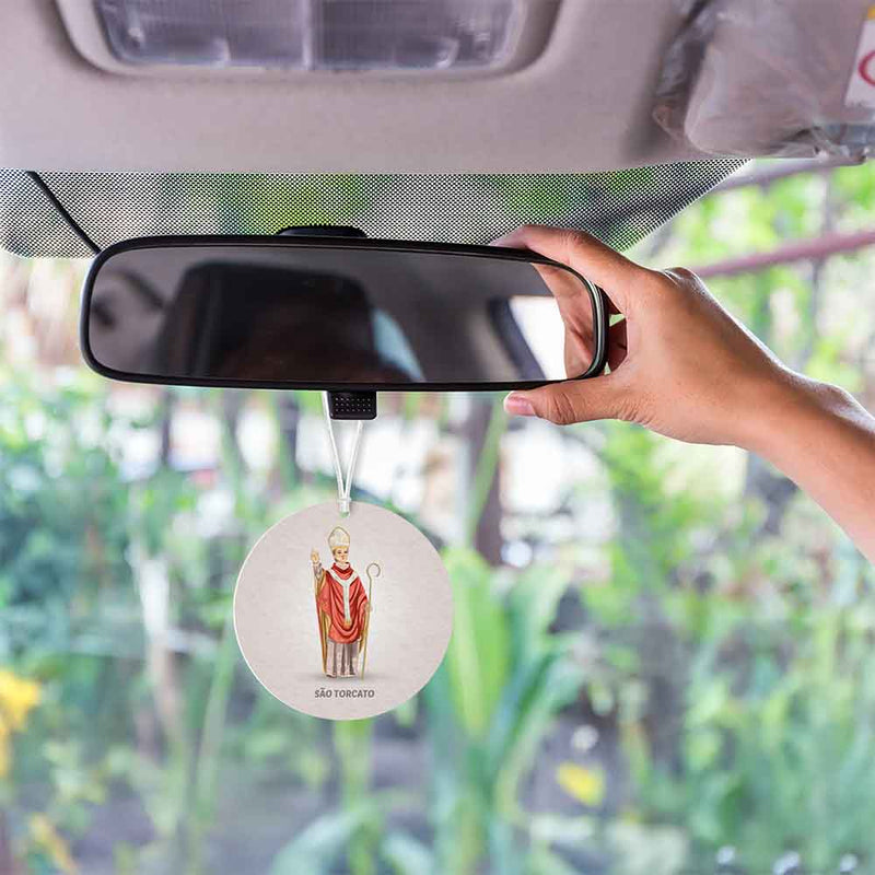 Saint Torquatus car air freshener