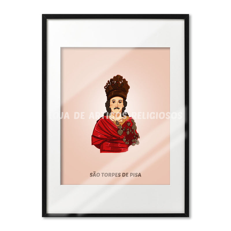 Saint Torpes of Pisa Poster