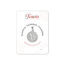 Taurus stainless steel medal