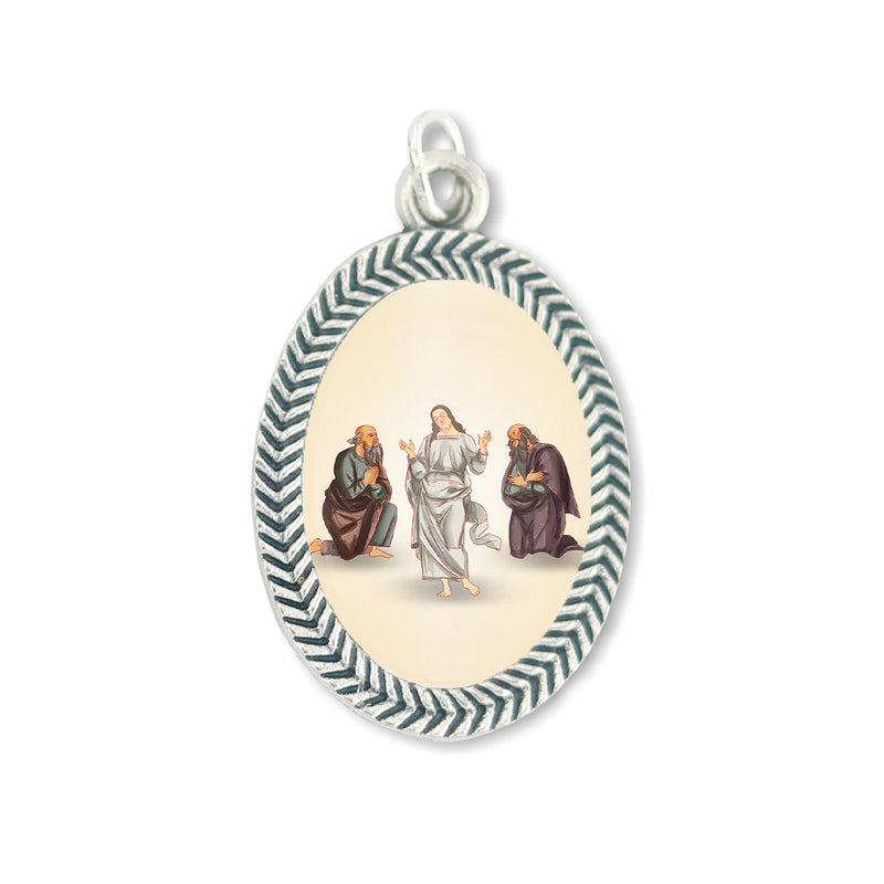 Transfiguration of Jesus medal