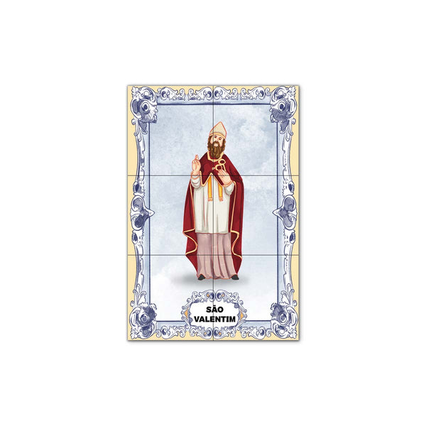 Saint Valentine Tile Panel 30 cm x 45 cm