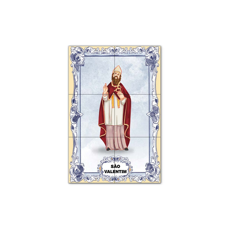 Saint Valentine Tile Panel 30 cm x 45 cm