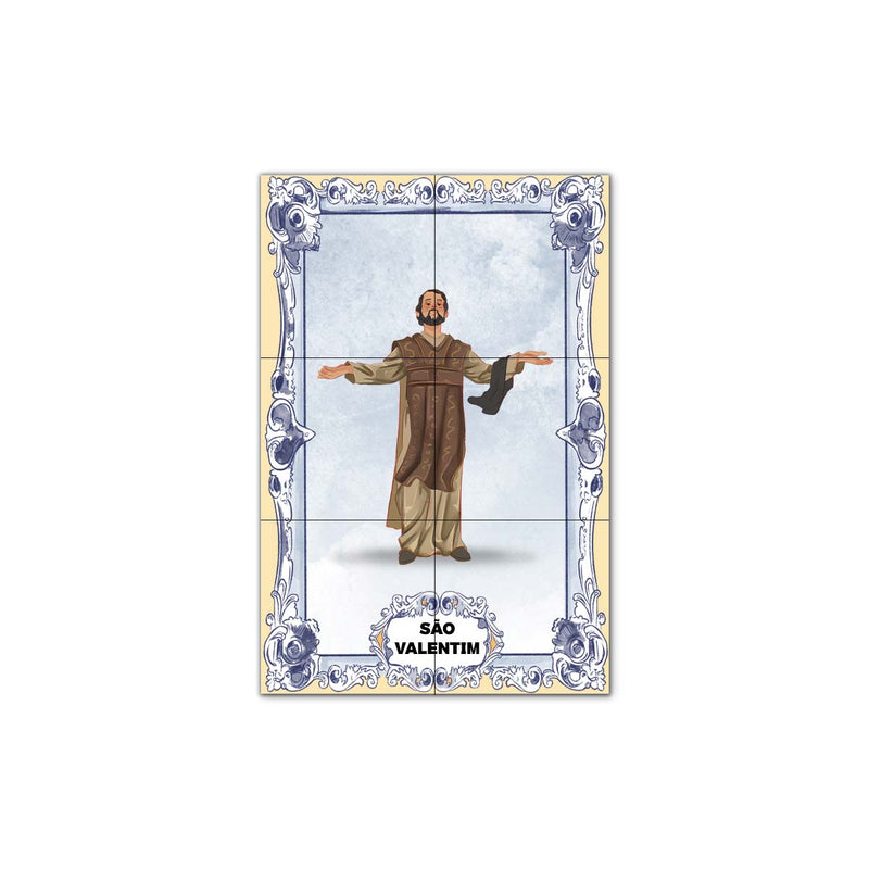 Saint Valentine Tile Panel 30 cm x 45 cm