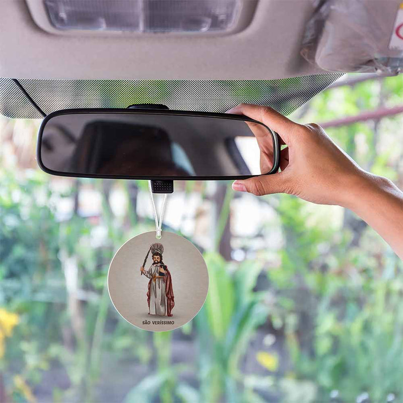Saint Verissimus Car Air Freshener