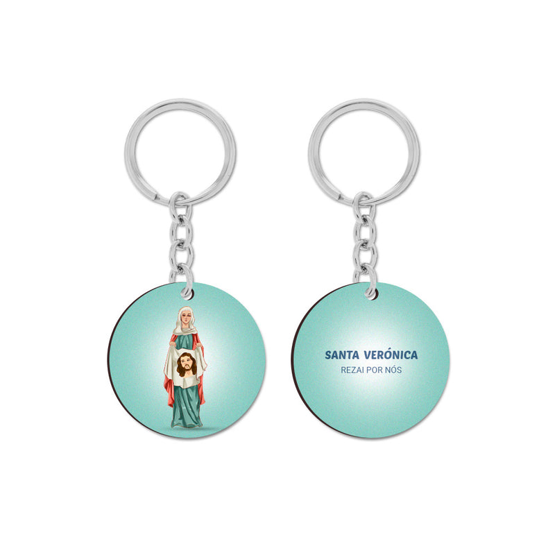 Saint Veronica Keychain