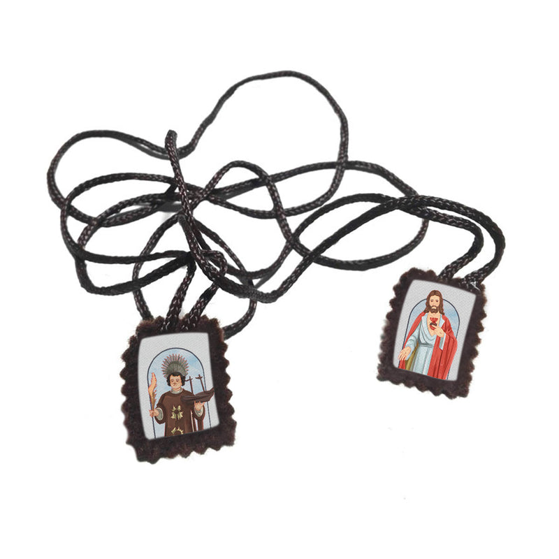 Saint Vincent Fabric Scapular