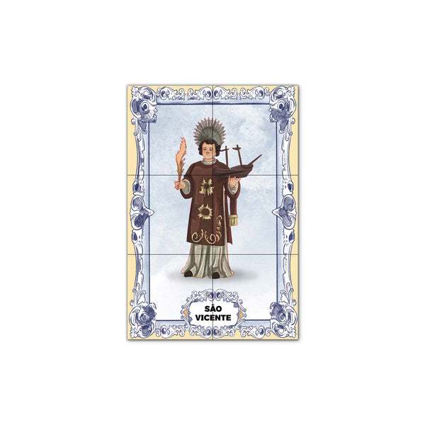 Saint Vincent Tile Panel 30 cm x 45 cm