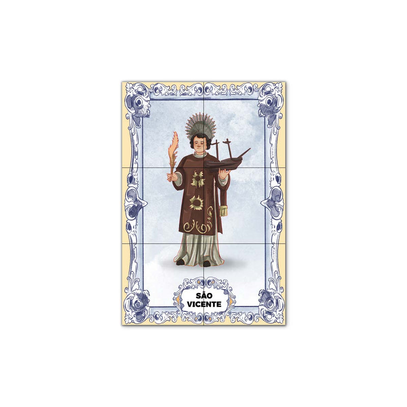 Saint Vincent Tile Panel 30 cm x 45 cm