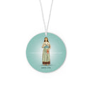 Saint Zita car air freshener