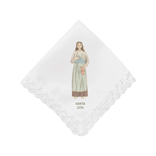 Saint Zita handkerchief