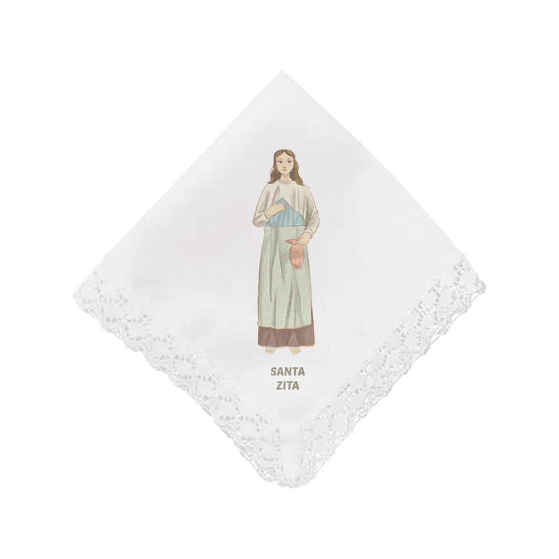 Saint Zita handkerchief