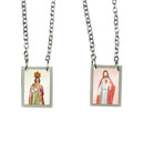Saint Abdon Stainless Steel Scapular