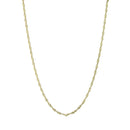 Stainless steel necklace 45 cm in gold