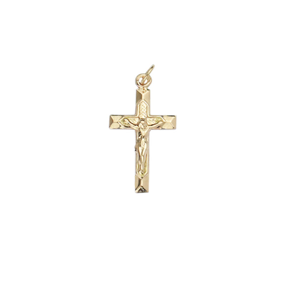 19.2 carat gold crucifix
