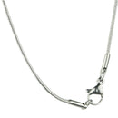 Stainless steel necklace 45 cm