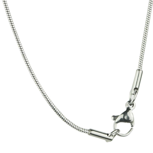 Stainless steel necklace 45 cm