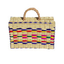 Handmade reed basket