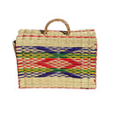 Handmade reed basket