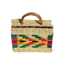 Handmade reed basket