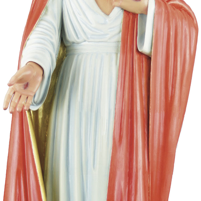 Sacred Heart of Jesus – Exclusive Handcrafted Cedar Wood Statue (120cm)