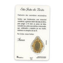 Carte de prière de Saint Jean de Britto