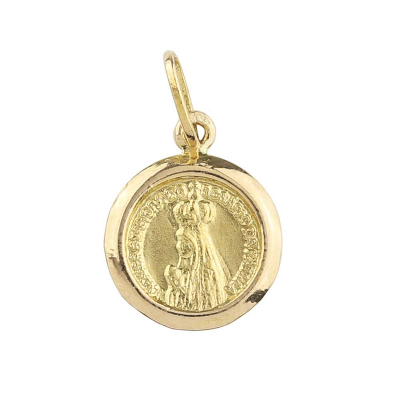 19.2-carat gold medal with Our Lady of Fatima