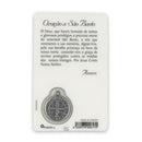 Biglietto di preghiera di San Benedetto