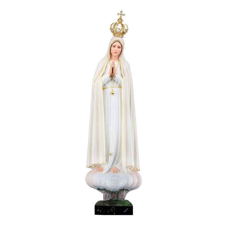 Nossa Senhora Peregrina 110 cm - Madeira