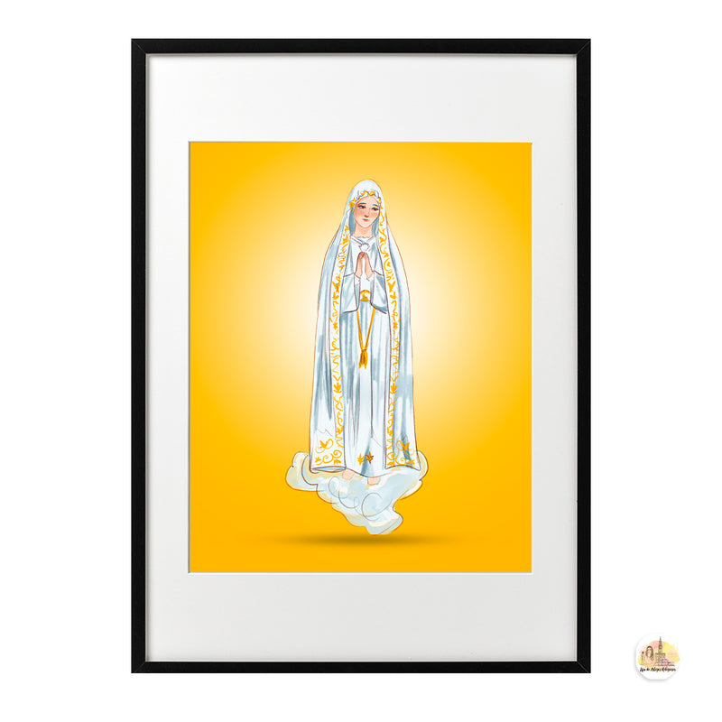 Nuestra Señora de Fátima Póster