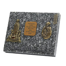 Granite plaque without dedication