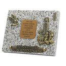 Granite funeral plaque