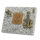 Granite plaque without dedication