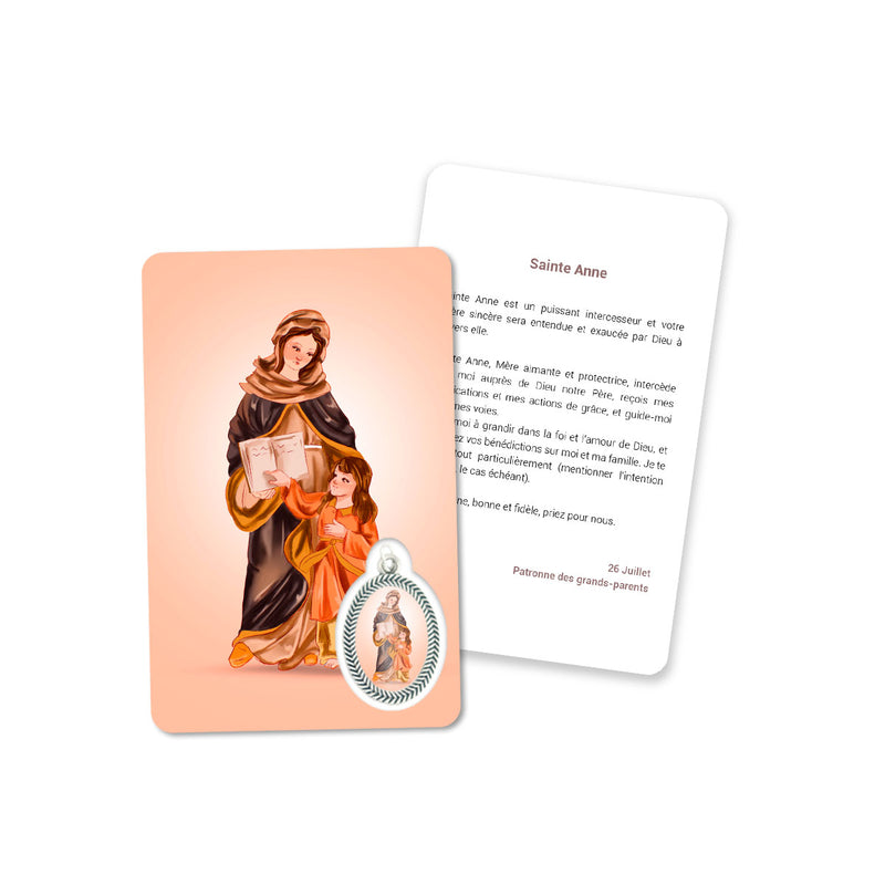 Gebetskarte der Heiligen Anna