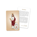 Prayer's Card of Saint Barbara