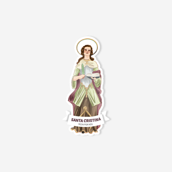 Saint Christine Sticker