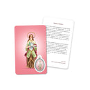 Prayer's card of Saint Christina