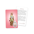 Prayer's card of Saint Christina