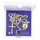 Rosary of Fatima pure crystal