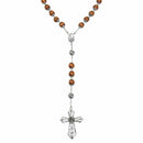 Wooden wall rosary