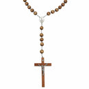 Wooden wall rosary