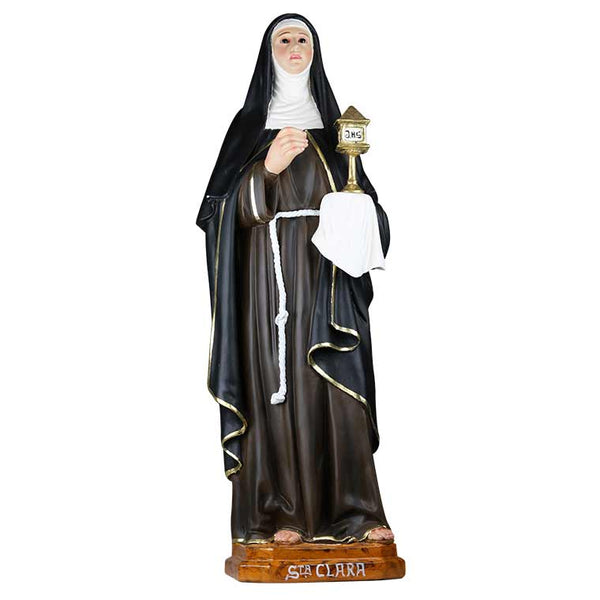 Saint Clare of Assisi 60 cm