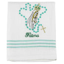 Kitchen towel with rosary