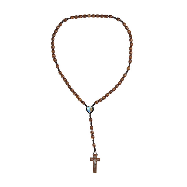 Rosary Apparition wood