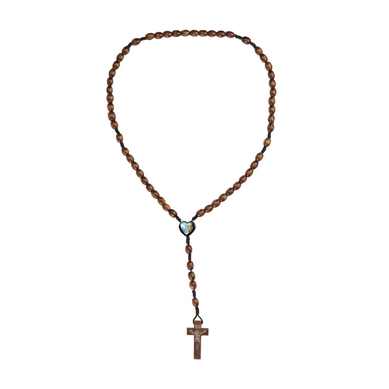Rosary Apparition wood