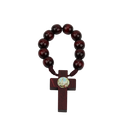 Olive wood decade rosary
