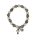 Pearl and Rose Bracelet