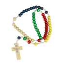 Color wood rosary
