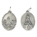 Medal of Our Lady of the Rosary of Fatima - 925 Silver