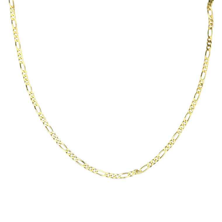 Golden sterling silver chain - 925 Silver